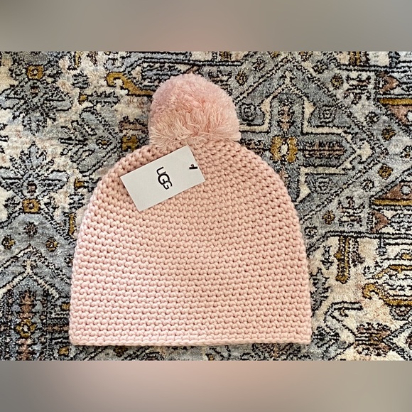 UGG Pom Pom Knit Beanie - Picture 2 of 4